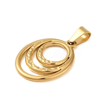 Ion Plating(IP) 304 Stainless Steel Pendants STAS-C103-27G-1