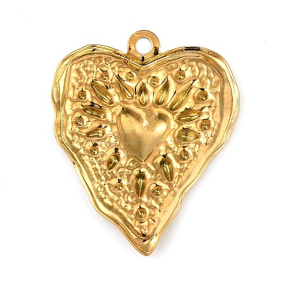 304 Stainless Steel Pendants X-STAS-K260-09G-1