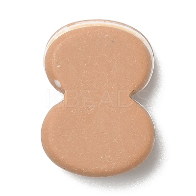 Food Theme Opaque Resin Imitation Food Decoden Cabochons RESI-E044-02D-1