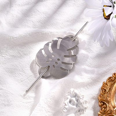 Alloy Hair Sticks OHAR-C006-02P-1