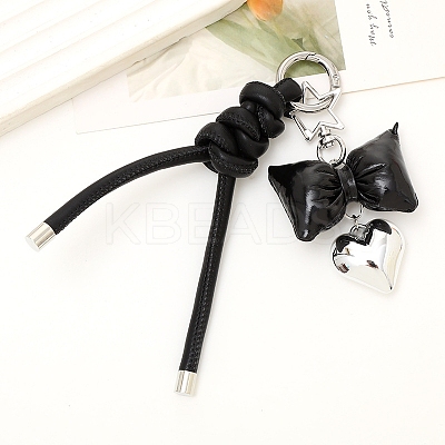 Imitation Leather Keychain PW-WGDD4EE-05-1