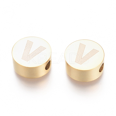 304 Stainless Steel Beads STAS-I126-02G-V-1