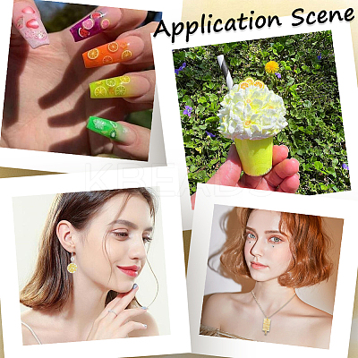 100G Handmade Polymer Clay Nail Art Decoration CLAY-SC0001-82A-1