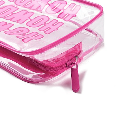 Transparent PVC Cosmetic Pouches ABAG-D008-02F-1