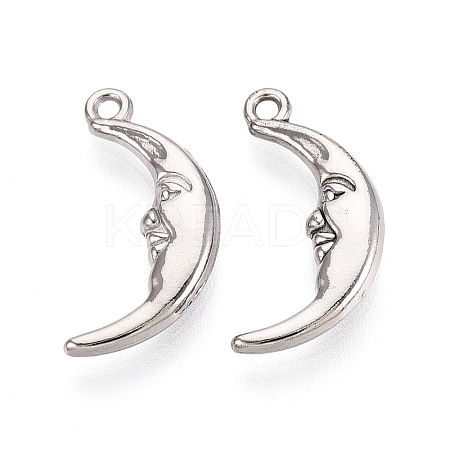 304 Stainless Steel Pendants STAS-N114-37P-1