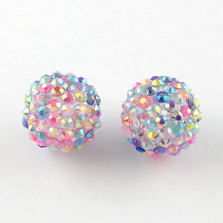 AB-Color Resin Rhinestone Beads RESI-S315-8x10-11-1