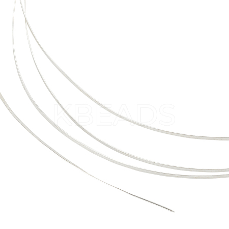 1Pc Flat 925 Sterling Silver Wires STER-BC0002-25C-1