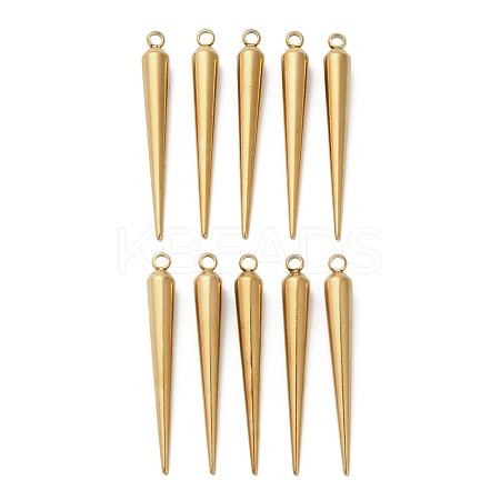 304 Stainless Steel Pendants Ion Plating(IP) STAS-F327-01G-1