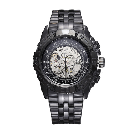 Alloy Watch Head Mechanical Watches WACH-L044-01B-B-1