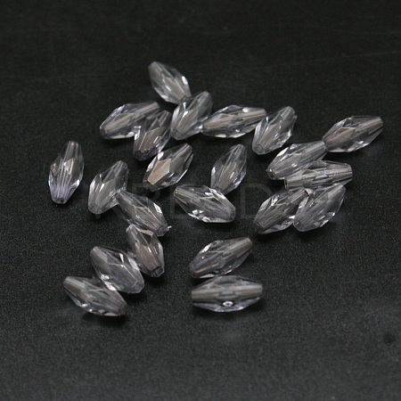 Transparent Acrylic Beads PLRC5X11MM45-1