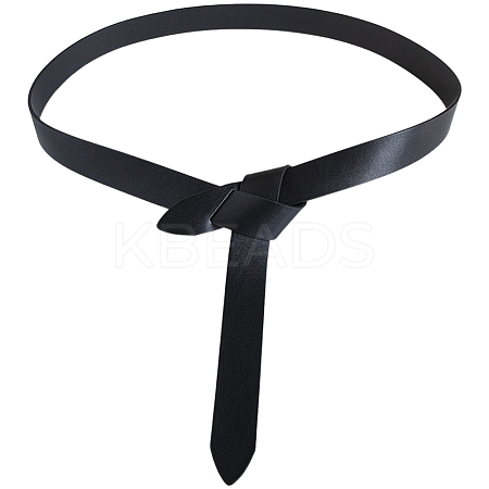 1Pc PU Imitation Leather Knot Strap Belts AJEW-CL0001-42A-1