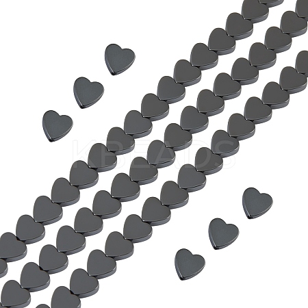 3Strands Non-magnetic Synthetic Hematite Beads Strands G-SC0003-11-1