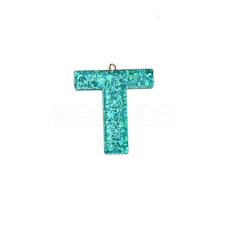 Transparent Epoxy Resin Pendants LS-CRES-YW0002-01T-1