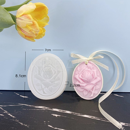 Flower Food Grade DIY Pendant Silicone Molds PW-WG62604-05-1