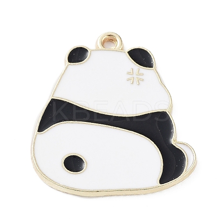 Alloy Enamel Pendants ENAM-P253-01A-G-1