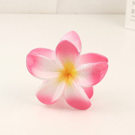 Plastic Claw Hair Clip OHAR-PW0003-036E-1