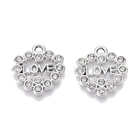 Rack Plating Alloy Pendants FIND-N005-27P-01-1