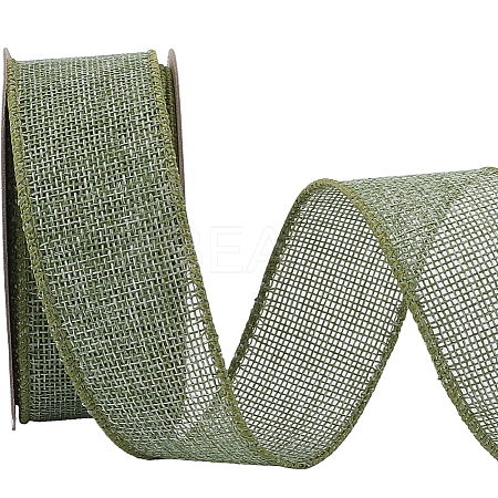 Burlap Ribbons For Craft Making OCOR-WH20012-22C-1