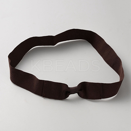 Women's Faux Suede Bowknot Stretchable Hat Band AJEW-WH0696-082O-1