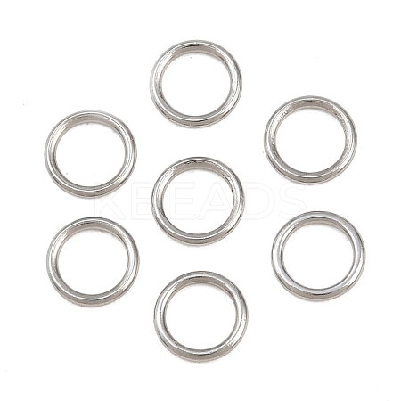 304 Stainless Steel Closed Jump Rings STAS-G393-06P-13-1