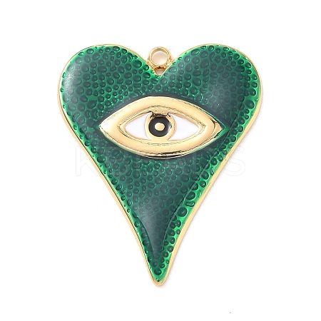 304 Stainless Steel Enamel Pendants STAS-F360-16G-01-1