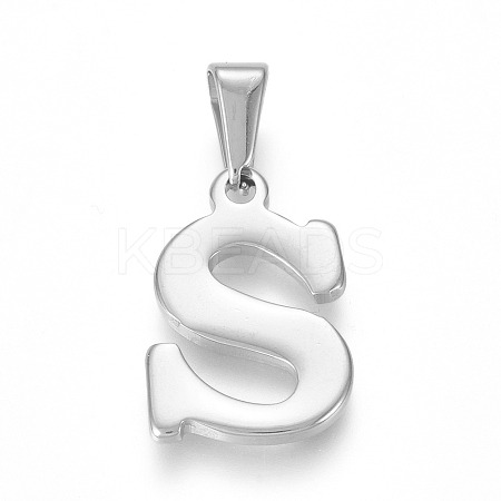 Non-Tarnish 304 Stainless Steel Pendants LS-STAS-F106-95P-S-01-1