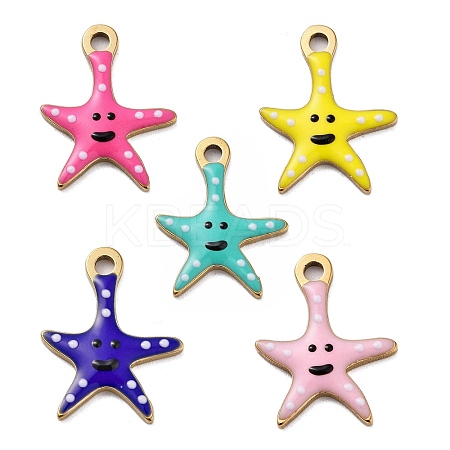 Ion Plating(IP) 201 Stainless Steel Charms STAS-A101-01C-M-1
