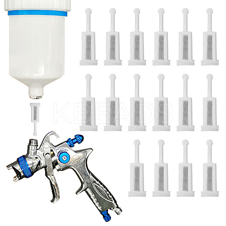 SUPERFINDINGS Disposable Gravity Spray Gun Filters Fine Mesh FIND-FH0004-89-1