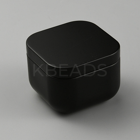 Square Tinplate Mini Tea Cans CON-WH0089-26EB-1