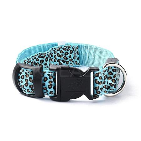 Adjustable Polyester LED Dog Collar MP-H001-A12-1