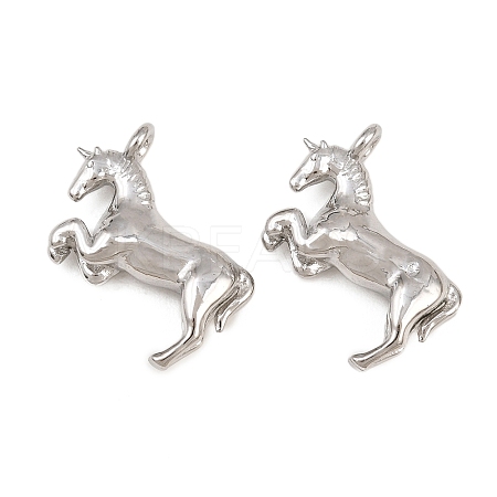 304 Stainless Steel Pendants STAS-L022-591P-1