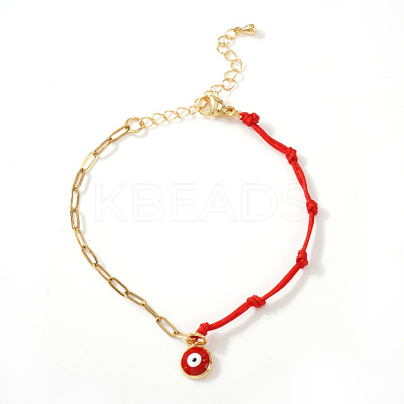 Creative 304 Stainless Steel Enamel Charm Bracelets QL9613-4-1