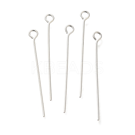 Brass Eye Pins KK-H502-02E-S-1