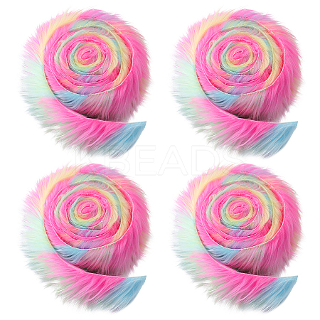 Artificial Wool Fabric for Christmas BJEW-WH0515-12C-1