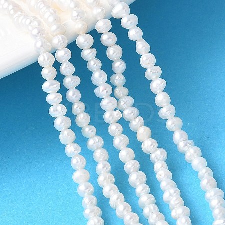 Natural Cultured Freshwater Pearl Beads Strands PEAR-I007-07K-01B-1