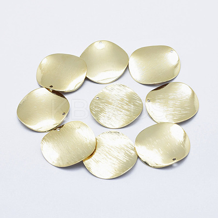 Brass Pendant KK-G332-09G-NF-1