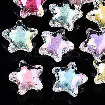 Transparent Acrylic Beads LS-X-TACR-N011-001C-03-1