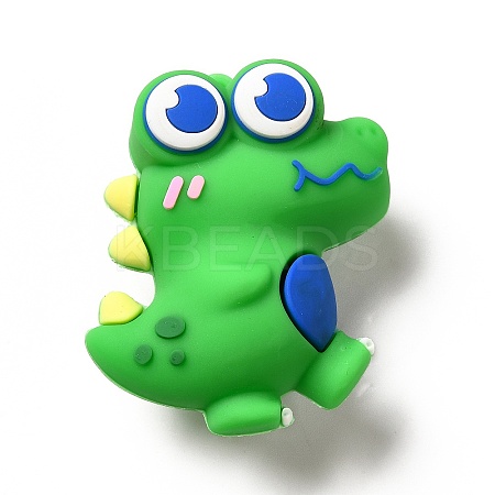 Big Eye Dinosaur Shape PVC Pendants KY-E012-07A-1