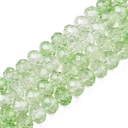 Transparent Glass Beads Strands GLAA-T023-8mm-A02-1