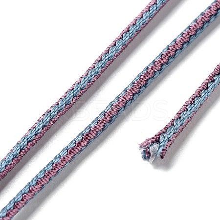 14M Two Tone Polyester Braided Cord OCOR-G015-02A-10-1