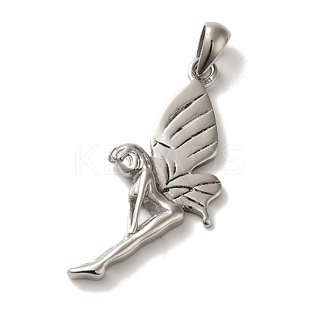 Non-Tarnish 316L Surgical Stainless Steel Pendants LS-STAS-H194-03P-02-1