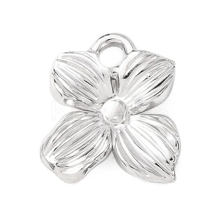 304 Stainless Steel Pendants STAS-D202-09P-1