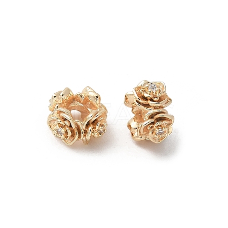 Brass Spacer Beads KK-U052-31G-NF-1