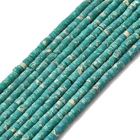 Dyed Synthetic Imperial Jasper Beads Strands G-Z089-A03-C-1