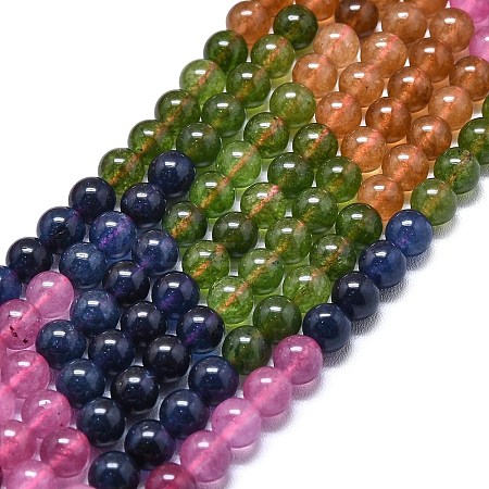 Natural Malaysia Jade Beads Strands G-L645-C01-6mm-11-1