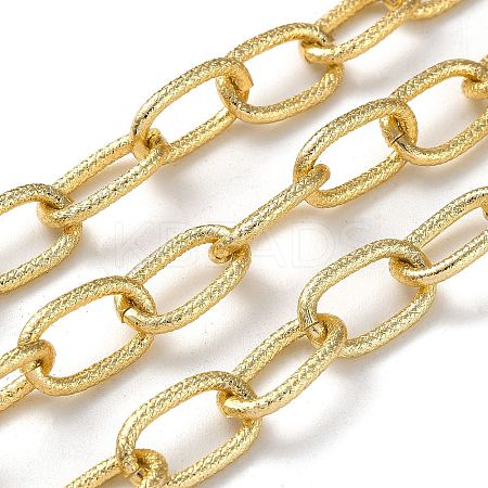 Oxidation Aluminum Textured Cable Chains CHA-H001-15KCG-1