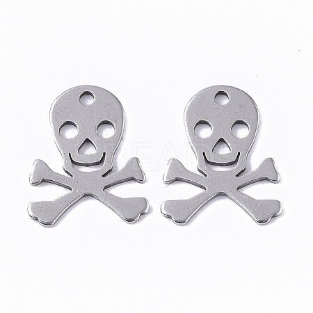 Tarnish Resistant 201 Stainless Steel Pendants LS-STAS-T050-023P-1