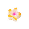 Flower Shape Plastic Claw Hair Clips PW-WG52864-10-1