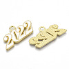 Alloy Enamel Pendants PALLOY-N160-001-05G-RS-2