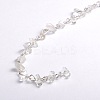 Handmade Natural Crystal Chips Beads Chains for Necklaces Bracelets Making AJEW-JB00043-06-1
